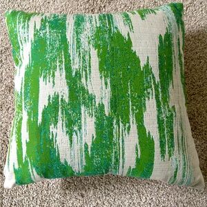 Green Avalanche Pillow
